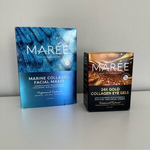 Marée Collagen Eye Masks and Face Masks